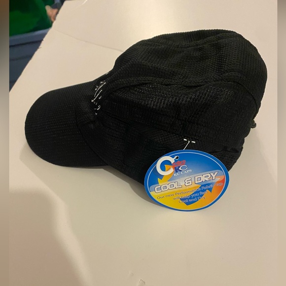 NWT Black C'est La Vie Martha Vineyard Coo Dry Head Shots By K.C Caps - Picture 4 of 12